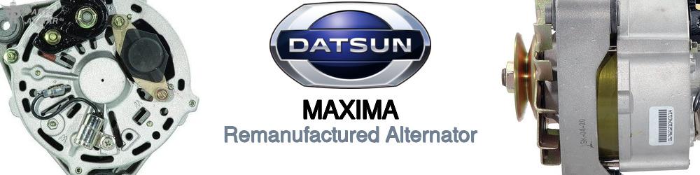 Discover Nissan datsun Maxima Remanufactured Alternator For Your Vehicle