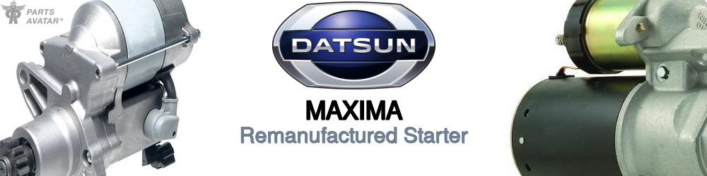 Discover Nissan datsun Maxima Starter Motors For Your Vehicle