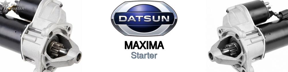 Discover Nissan datsun Maxima Starters For Your Vehicle