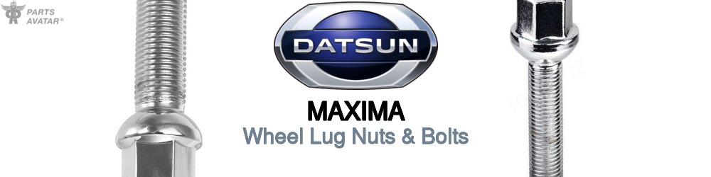 Discover Nissan datsun Maxima Wheel Lug Nuts & Bolts For Your Vehicle