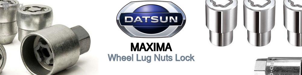 Discover Nissan datsun Maxima Wheel Lug Nuts Lock For Your Vehicle