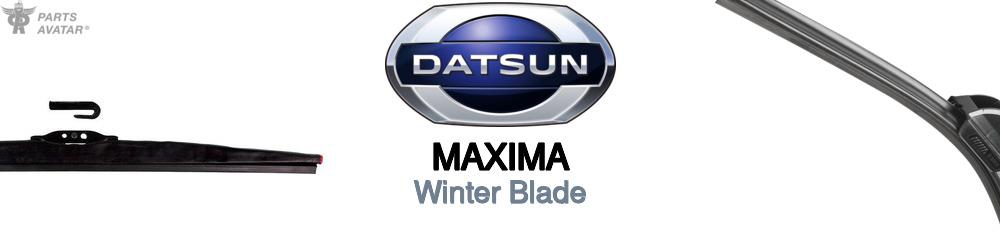 Discover Nissan datsun Maxima Winter Wiper Blades For Your Vehicle