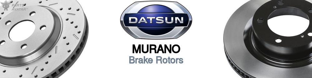 Discover Nissan datsun Murano Brake Rotors For Your Vehicle