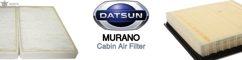 Discover Nissan datsun Murano Cabin Air Filters For Your Vehicle