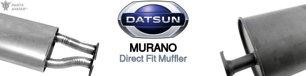 Discover Nissan datsun Murano Mufflers For Your Vehicle