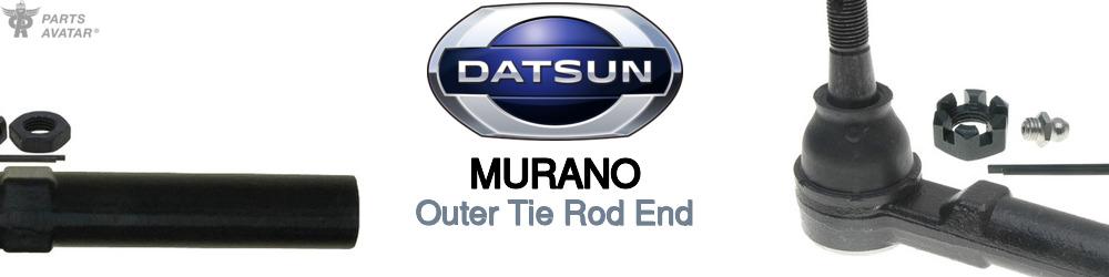 Discover Nissan datsun Murano Outer Tie Rods For Your Vehicle