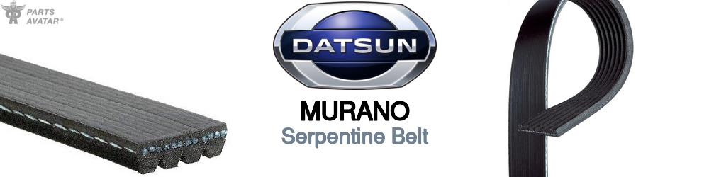 Discover Nissan datsun Murano Serpentine Belts For Your Vehicle