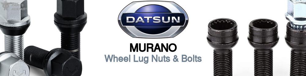 Discover Nissan datsun Murano Wheel Lug Nuts & Bolts For Your Vehicle