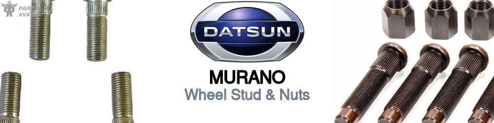Discover Nissan datsun Murano Wheel Studs For Your Vehicle