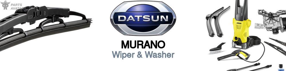 Discover Nissan datsun Murano Wiper Blades and Parts For Your Vehicle