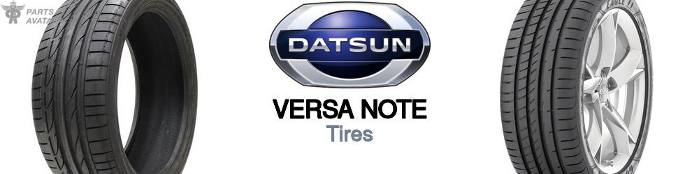 Discover Nissan datsun Versa note Tires For Your Vehicle