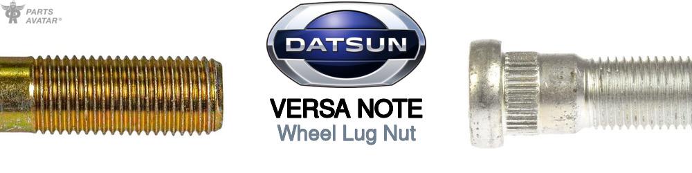 Discover Nissan datsun Versa note Lug Nuts For Your Vehicle