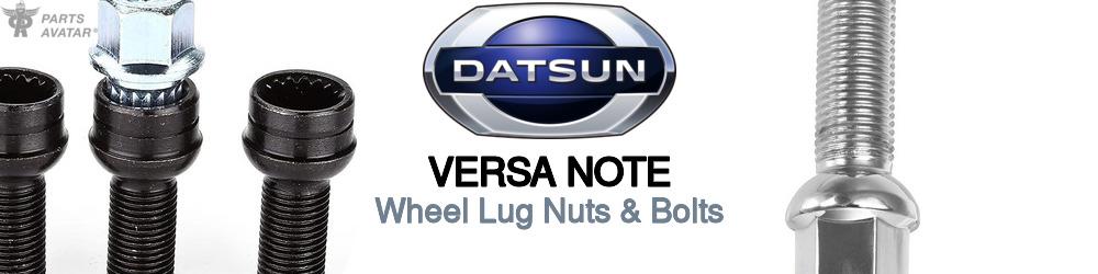 Discover Nissan datsun Versa note Wheel Lug Nuts & Bolts For Your Vehicle