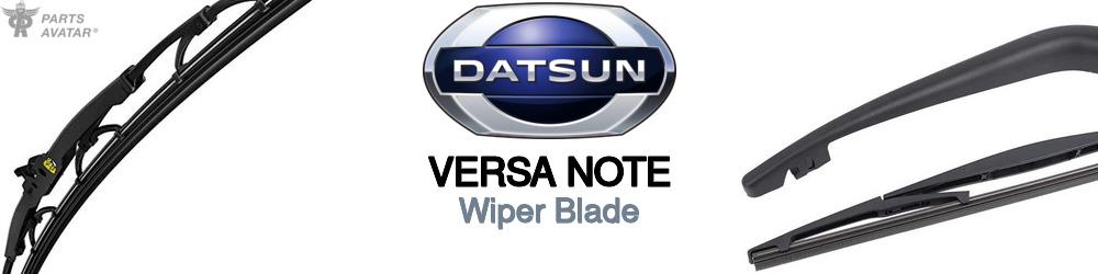 Discover Nissan datsun Versa note Wiper Blades For Your Vehicle