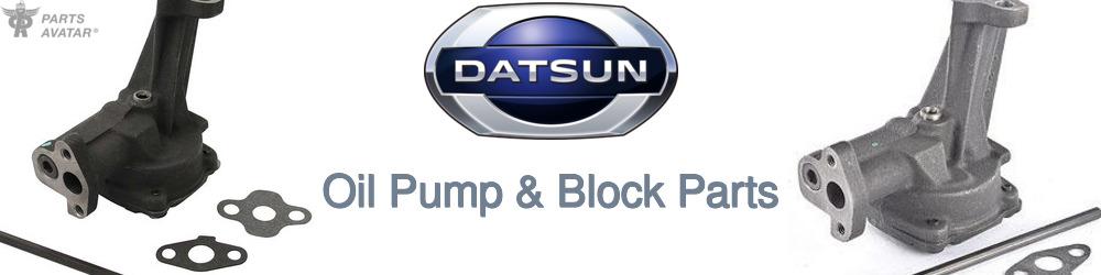 Discover Nissan datsun Oil Pumps For Your Vehicle