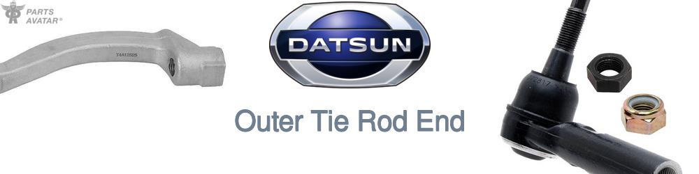 Discover Nissan datsun Outer Tie Rods For Your Vehicle