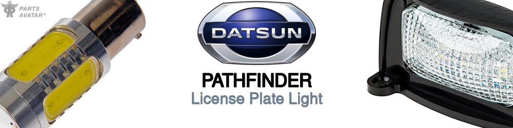 Discover Nissan datsun Pathfinder License Plate Light For Your Vehicle