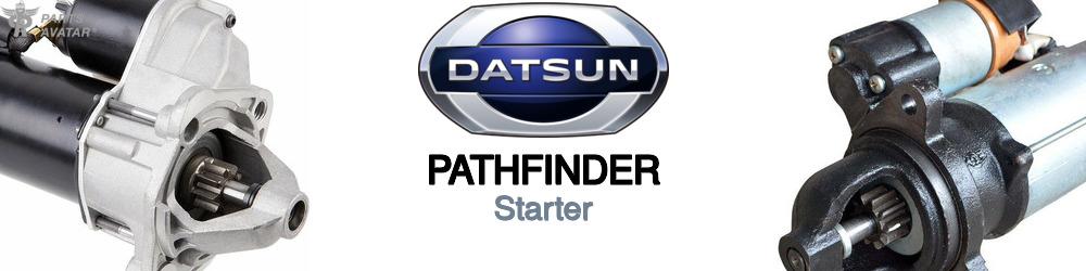 Discover Nissan datsun Pathfinder Starters For Your Vehicle