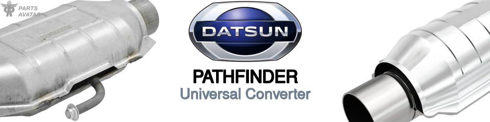 Discover Nissan datsun Pathfinder Universal Catalytic Converters For Your Vehicle