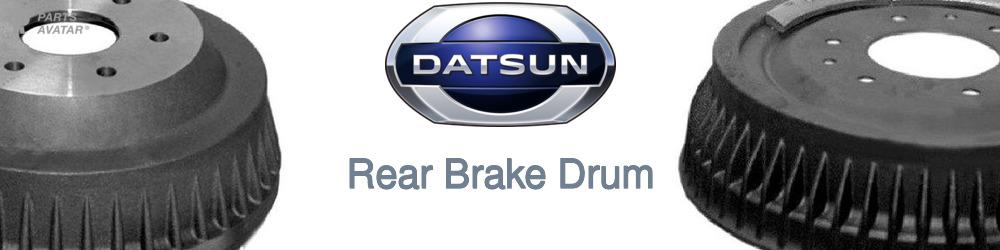 Discover Nissan datsun Rear Brake Drum For Your Vehicle