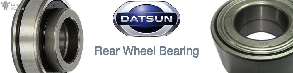 Discover Nissan datsun Rear Wheel Bearings For Your Vehicle