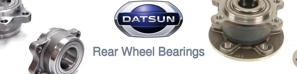 Discover Nissan datsun Rear Wheel Bearings For Your Vehicle