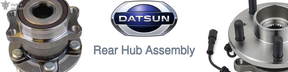 Discover Nissan datsun Rear Hub Assemblies For Your Vehicle