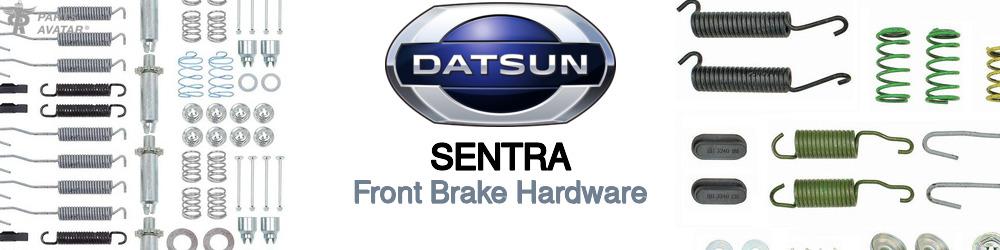 Nissan Datsun Sentra Front Brake Hardware