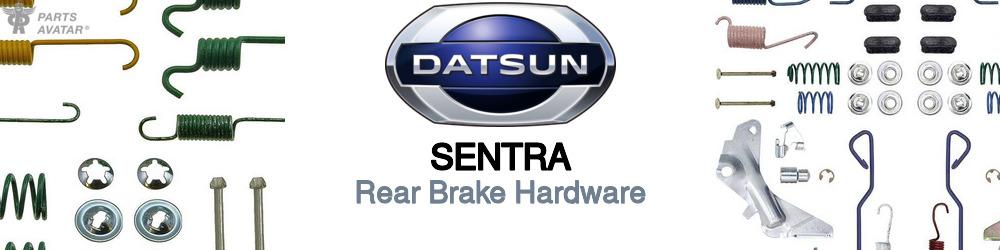 Nissan Datsun Sentra Rear Brake Hardware