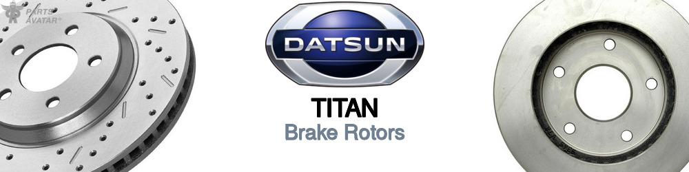 Discover Nissan datsun Titan Brake Rotors For Your Vehicle