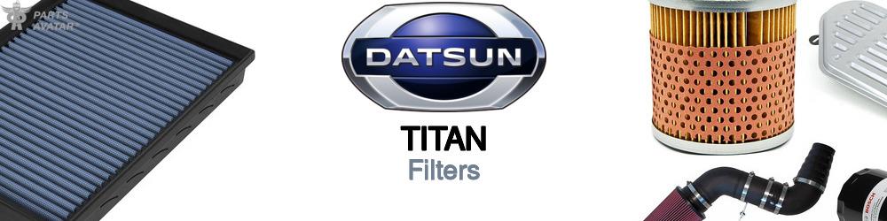 Discover Nissan datsun Titan Car Filters For Your Vehicle