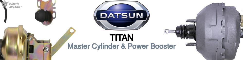 Discover Nissan datsun Titan Master Cylinders For Your Vehicle
