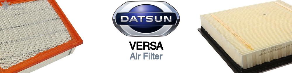 Discover Nissan datsun Versa Engine Air Filters For Your Vehicle