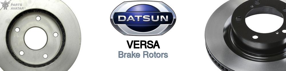 Discover Nissan datsun Versa Brake Rotors For Your Vehicle