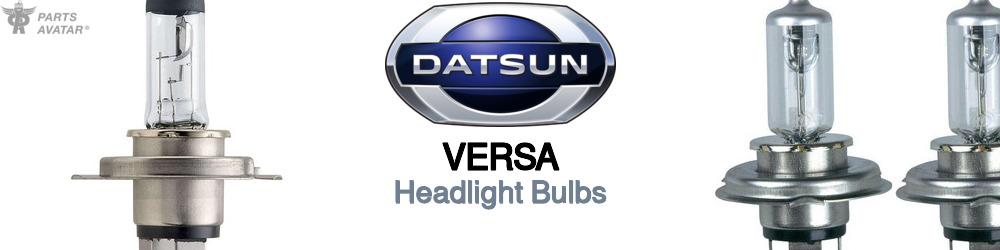 Nissan Datsun Versa Headlight Bulbs
