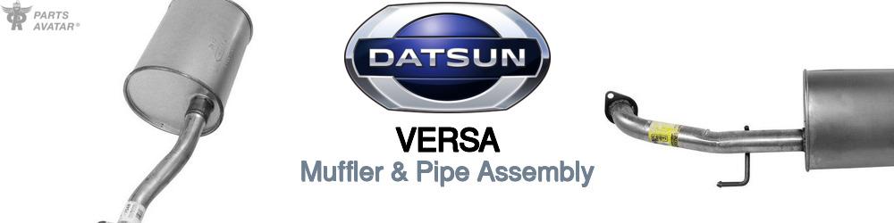 Nissan Datsun Versa Muffler & Pipe Assembly