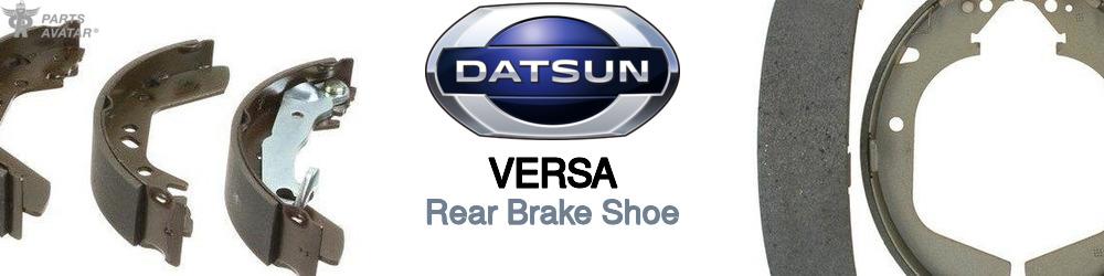 Discover Nissan datsun Versa Rear Brake Shoe For Your Vehicle