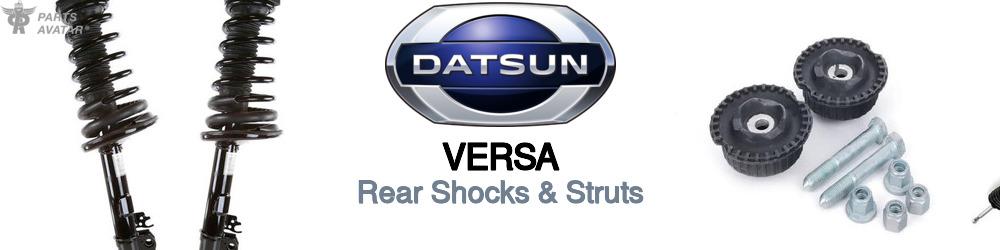 Nissan Datsun Versa Rear Shocks & Struts