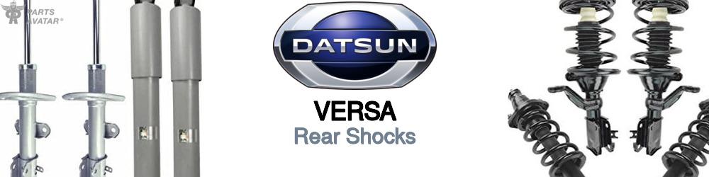Discover Nissan datsun Versa Rear Shocks For Your Vehicle