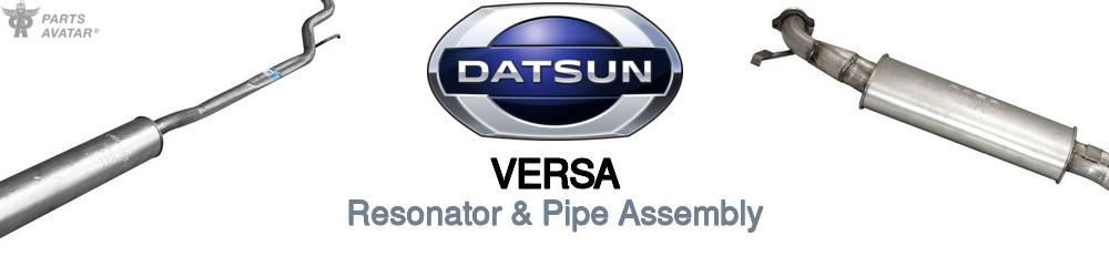 Discover Nissan datsun Versa Resonator and Pipe Assemblies For Your Vehicle