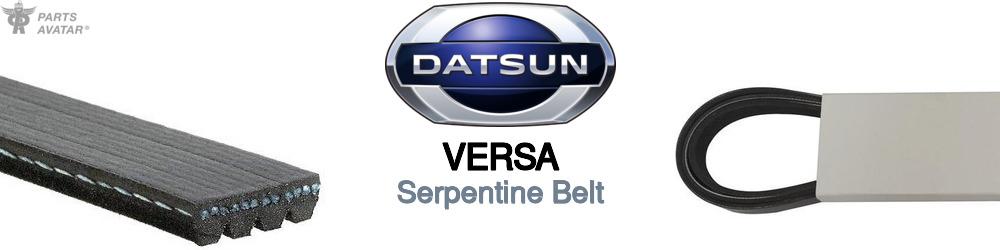 Discover Nissan datsun Versa Serpentine Belts For Your Vehicle