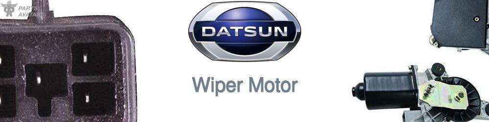 Discover Nissan datsun Wiper Motors For Your Vehicle