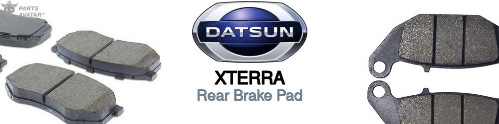 Discover Nissan datsun Xterra Rear Brake Pads For Your Vehicle