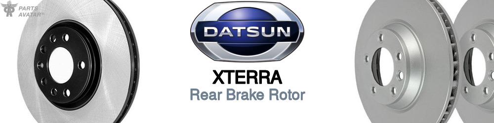 Nissan Datsun Xterra Rear Brake Rotor