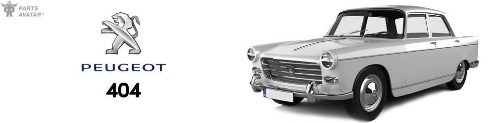 Discover Peugeot 404 Parts For Your Vehicle