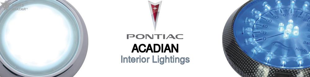 Discover Pontiac Acadian Interior Lighting For Your Vehicle