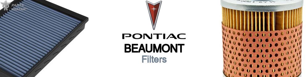 Discover Pontiac Beaumont Car Filters For Your Vehicle