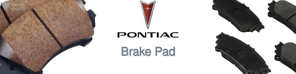 Discover Pontiac Brake Pads For Your Vehicle