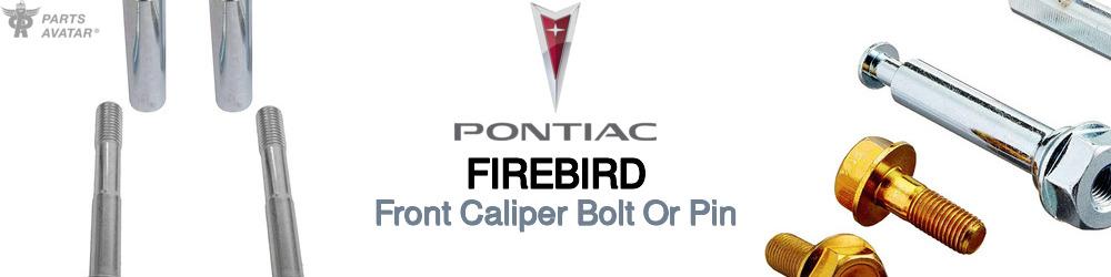 Discover Pontiac Firebird Caliper Guide Pins For Your Vehicle