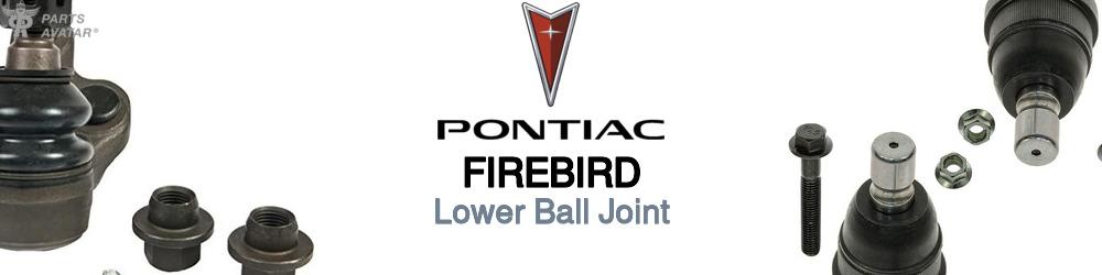 Discover Pontiac Firebird Lower Ball Joints For Your Vehicle